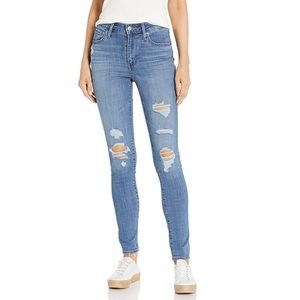 Levi 721 High Rise Skinny Jeans